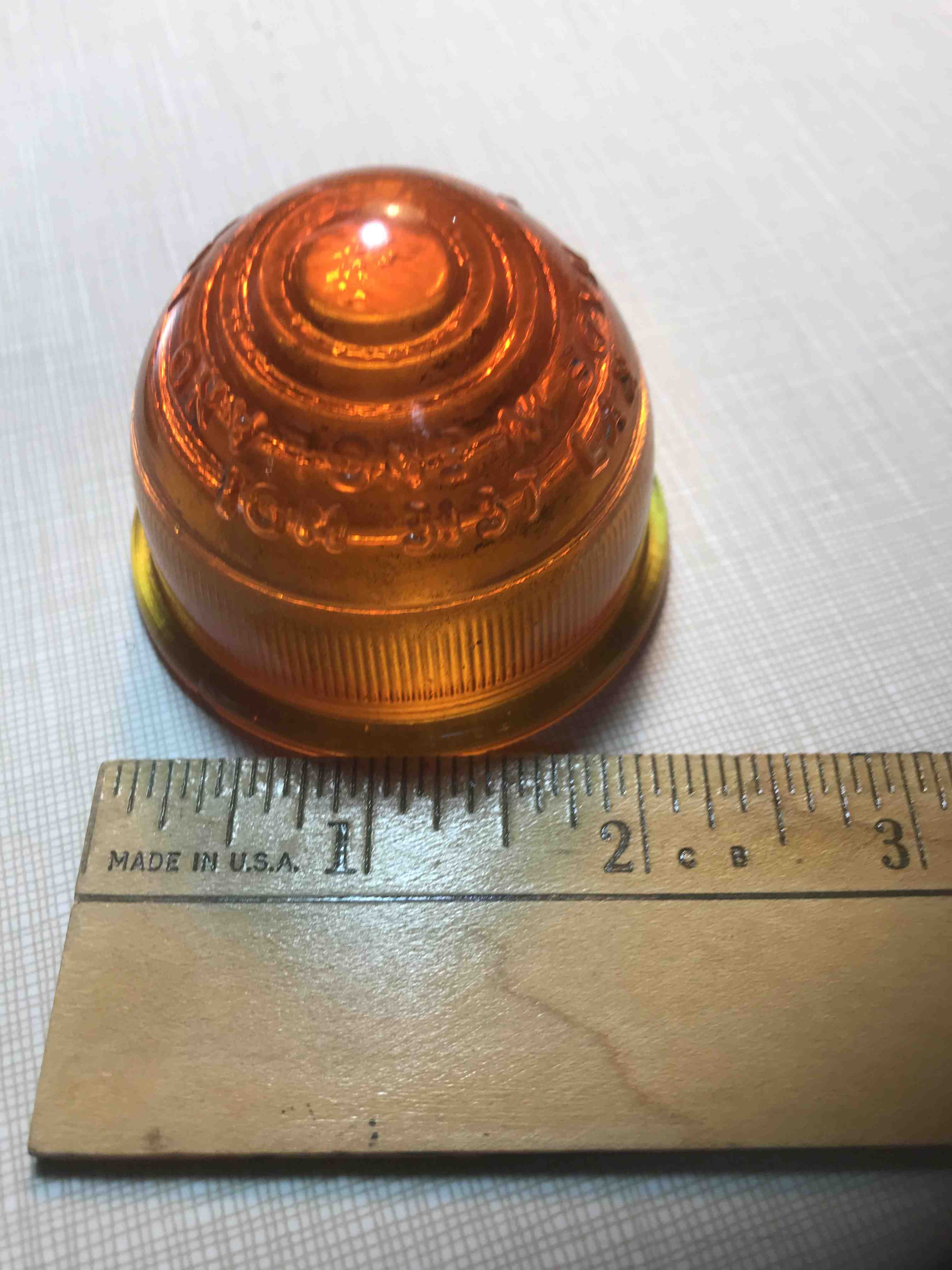 lucas front turn lens - Image 2