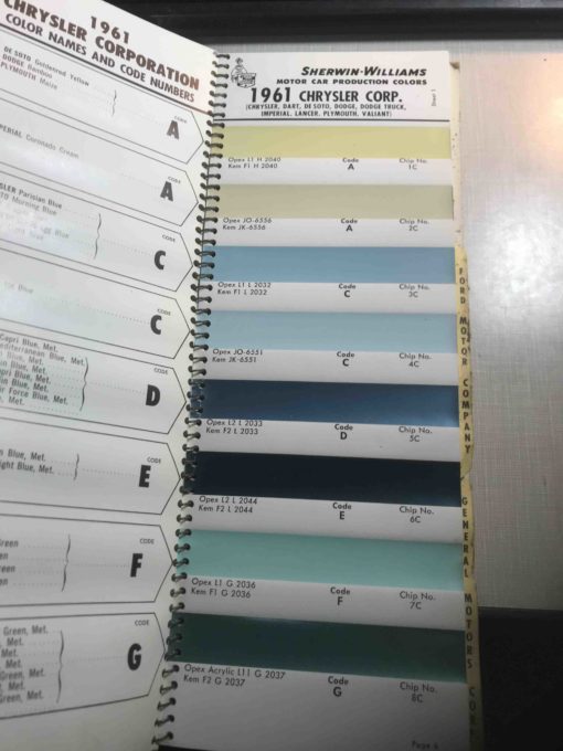 Sherwin-Williams color manual - Image 2