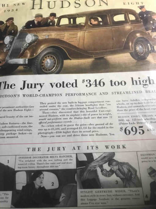 Hudson Magazine ads