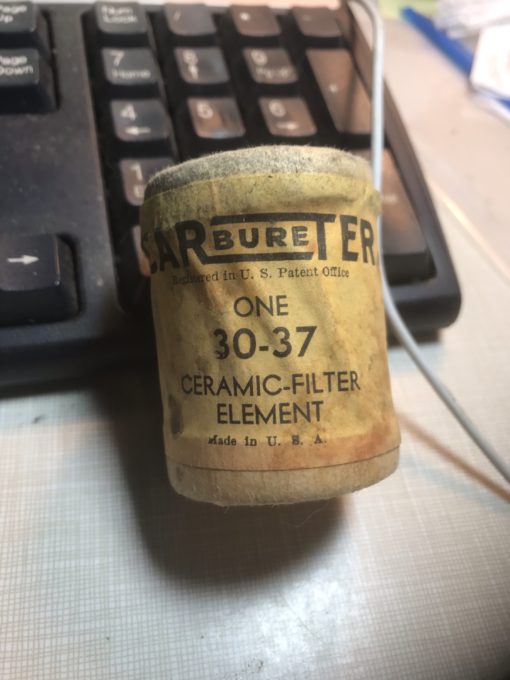 Ceramic filter element