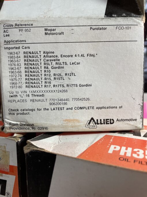 Oil filter PH3512