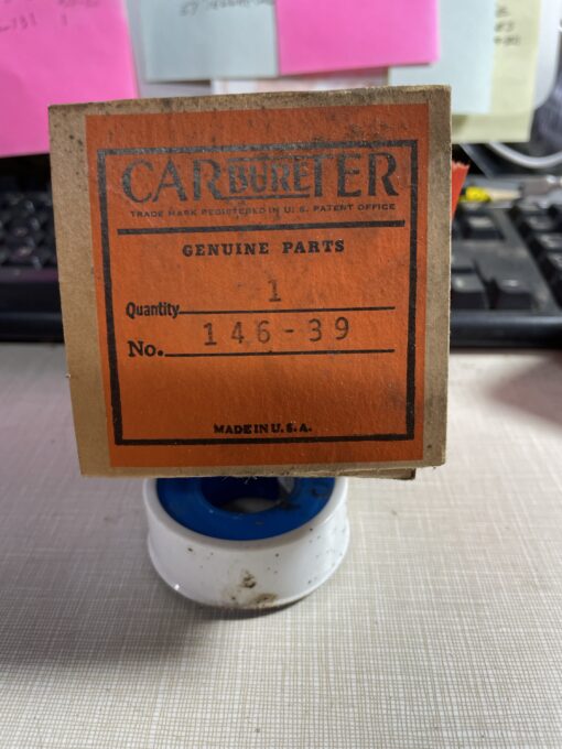 Carter carburetor bowl cover